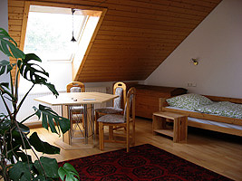 Studio room for two or family room