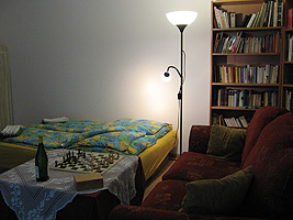 Living room or a third bedroom