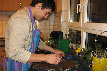 Pfefferkuchenbacken Pfefferkuchenbacken