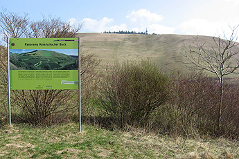 Infotafel am Themenpfad "Badbergweg" Infotafel am Themenpfad "Badbergweg"